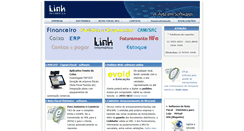 Desktop Screenshot of linkinformatica.com.br